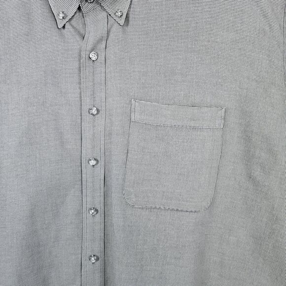 Cutter & Buck Men's Size 3XB Black & White Mini Houndstooth/Puppytooth Pattern - Picture 2 of 16